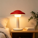 Cute Red Mushroom Shape Table Lamp