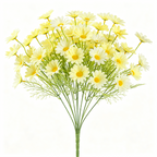 Artificial White Chamomile Daisy Bunch