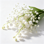 Artificial Lily of the Valley & Baby's Breath Mixed Bouquet