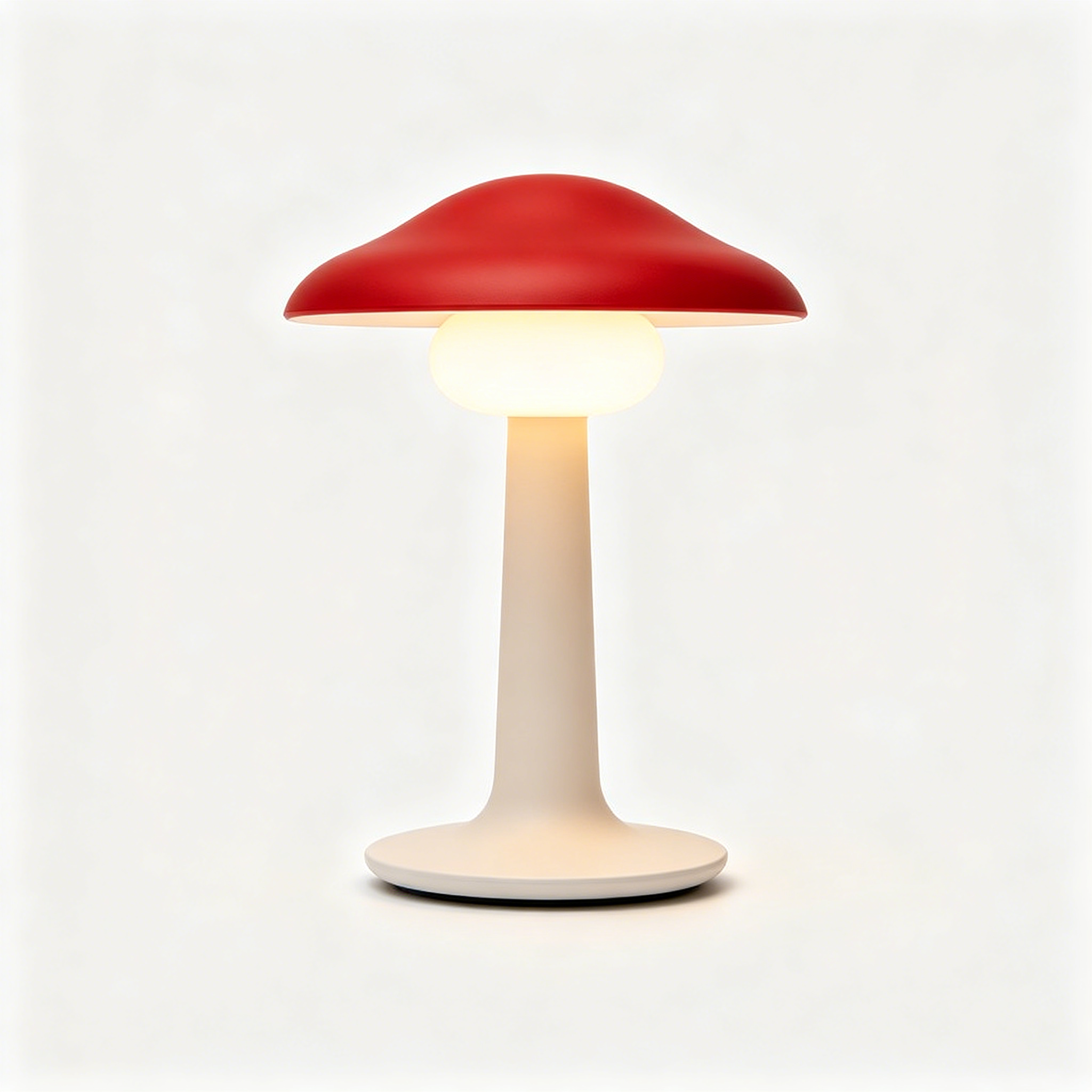 Cute Red Mushroom Shape Table Lamp